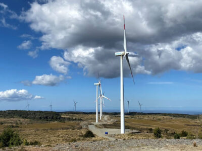 Primer parque eólico de Ñuble inicia obras y contempla 22 aerogeneradores